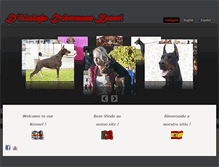 Tablet Screenshot of dobermansdikoskylo.com